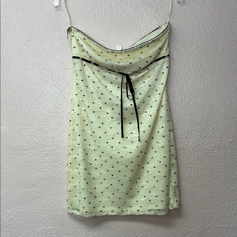 Elegant Cream Floral Dress
